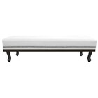 Calçadeira Casal Orlando P02 140 Cm Para Cama Box Corano - Am