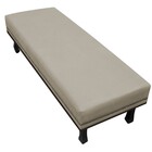 Calçadeira Casal Orlando P02 140 Cm Para Cama Box Suede - Ama