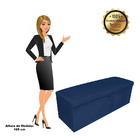 Calçadeira Clean 100 Cm Suede Azul Marinho D'rossi