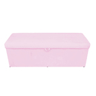 Calçadeira Clean 140 Cm Suede Rosa Bebê D'rossi