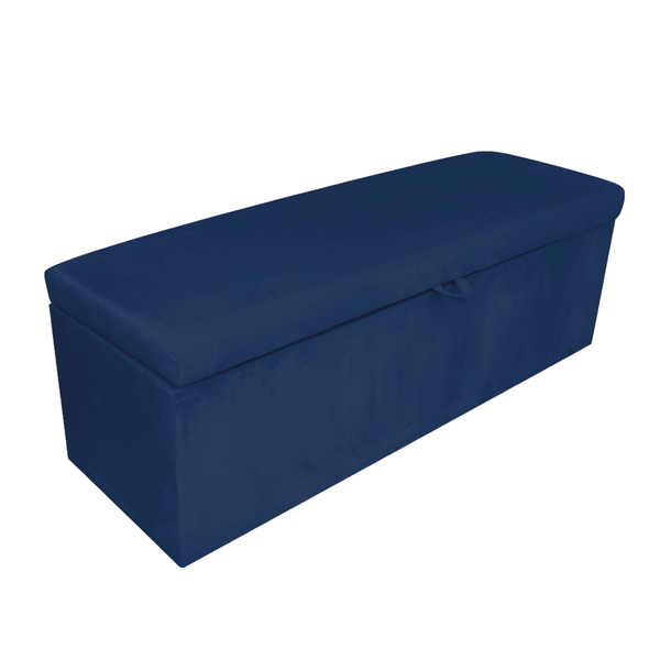 Calçadeira Clean 160 Cm Suede Azul Marinho - D'rossi