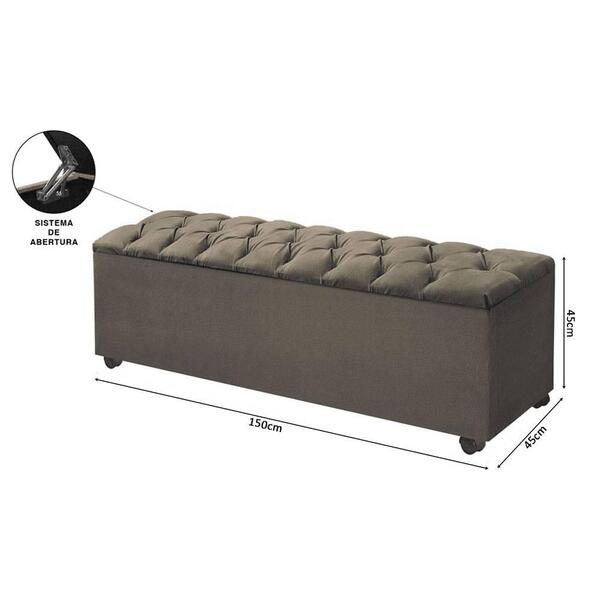 Bau guardar cobertor clearance