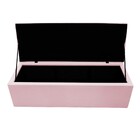 Calçadeira Copenhague 140 Cm Casal Corano Rosa Bebê - Amarena