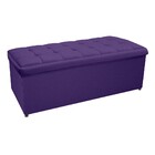 Calçadeira Copenhague 140 Cm Casal Corano Roxo - Amarena Móve