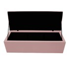 Calçadeira Copenhague 160 Cm Queen Size Suede Rosê - Amarena