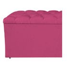 Calçadeira Estofada Liverpool 160 Cm Queen Size Corano Pink -