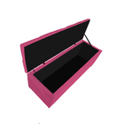 Calçadeira Estofada Liverpool 160 Cm Queen Size Corano Pink -
