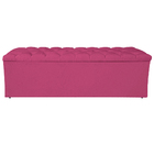 Calçadeira Estofada Liverpool 160 Cm Queen Size Corano Pink -