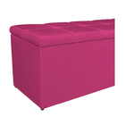 Calçadeira Estofada Manchester 160 Cm Queen Size Suede Pink -
