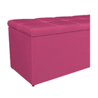 Calçadeira Estofada Manchester 195 Cm King Size Corano Pink -