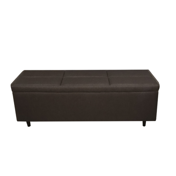 Calçadeira Milão 90 Cm Suede Marrom Escuro- D'rossi