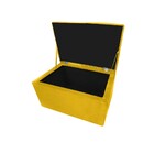 Calçadeira Munique 100 Cm Solteiro Corano Amarelo - Amarena M