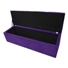 Calçadeira Munique 140 Cm Casal Corano Roxo - Amarena Móveis