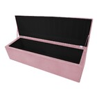 Calçadeira Munique 160 Cm Queen Size Corano Rosa Bebê - Amare