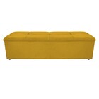 Calçadeira Munique 160 Cm Queen Size Suede Amarelo - Amarena