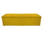 Calçadeira Munique 195 Cm King Size Corano Amarelo - Amarena