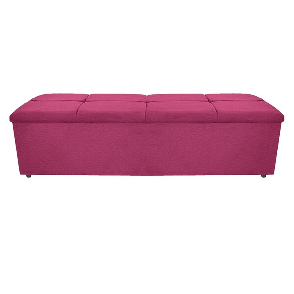 Calçadeira Munique 195 Cm King Size Corano Pink - Amarena Móv