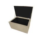 Calçadeira Munique 90 Cm Solteiro Corano Bege - Amarena Móveis