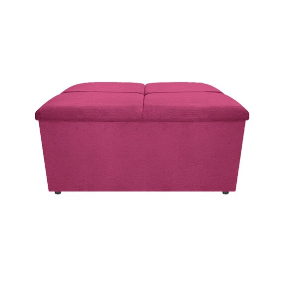 Calçadeira Munique 90 Cm Solteiro Corano Pink - Amarena Móveis