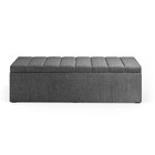 Calçadeira Navi 140 / N-041 Linho Cinza Escuro