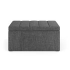 Calçadeira Navi 90 / N-041 Linho Cinza Escuro