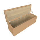 Calçadeira Nina 90 Cm Suede Caramelo Sisal D'rossi