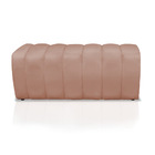 Calçadeira Olivia  90 Cm Veludo Rosê - D'rossi