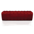 Calçadeira Olivia Queen 160 Cm Veludo - D'rossi - Vermelho