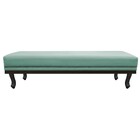 Calçadeira Queen Orlando P02 160 Cm Para Cama Box Linho - Doc