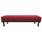 Calçadeira Queen Orlando P02 160 Cm Para Cama Box Suede - Ama