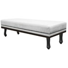 Calçadeira Queen Orlando P02 160 Cm Para Cama Box Suede - Doc