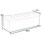 Calçadeira Recamier Baú 140 Cm Poliana Suede Capuccino