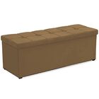Calçadeira Recamier Baú 190 Cm Poliana Suede Capuccino