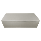 Calçadeira Recamier Baú Casal 140cm Eva Suede Bege - Ds Estof