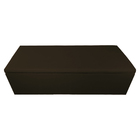 Calçadeira Recamier Baú Casal 140cm Eva Suede Marrom - Ds Est