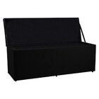 Calçadeira Recamier Baú Casal 1 40m Madrid Suede Preto - Pall