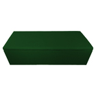 Calçadeira Recamier Baú Casal King 195cm Eva Suede Verde - Ds