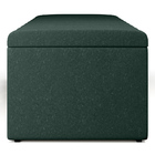 Calçadeira Recamier Baú Para Cama De Casal King Dália 195x50