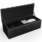 Calçadeira Recamier Baú Para Cama Queen Dália 160x50 Cm W01 C