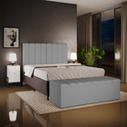 Calçadeira Recamier Baú Para Cama Queen Dália 160x50 Cm W01 F