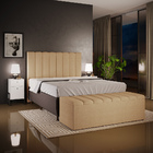 Calçadeira Recamier Baú Para Cama Queen Dália 160x50 Cm W01 L