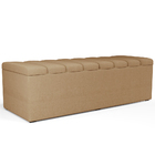 Calçadeira Recamier Baú Para Cama Queen Dália 160x50 Cm W01 L