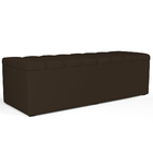 Calçadeira Recamier Baú Para Cama Queen Dália 160x50 Cm W01 S