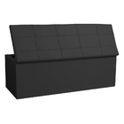 Calçadeira Recamier Baú Queen 1 60m Roma Corano Preto - Palla