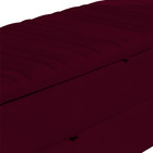 Calçadeira Recamier Baú Sapateira Casal King 190cm Ayla Suede