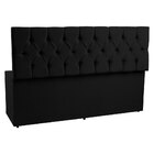 Calçadeira Recamier Baú Solteiro 0 90m Madrid Suede - Pallazi