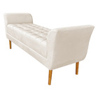 Calçadeira Recamier Casal 1 50m Londres Veludo - Pallazio - B