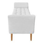 Calçadeira Recamier Casal 1 50m Londres Veludo - Pallazio - C