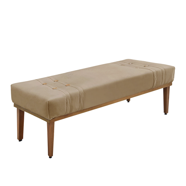 Calçadeira Recamier Casal  King 195cm Cléo Suede - Loja Sheep