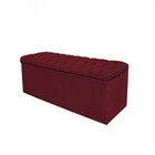 Calçadeira Recamier Estofada Inglaterra 100cm Solteiro Capito